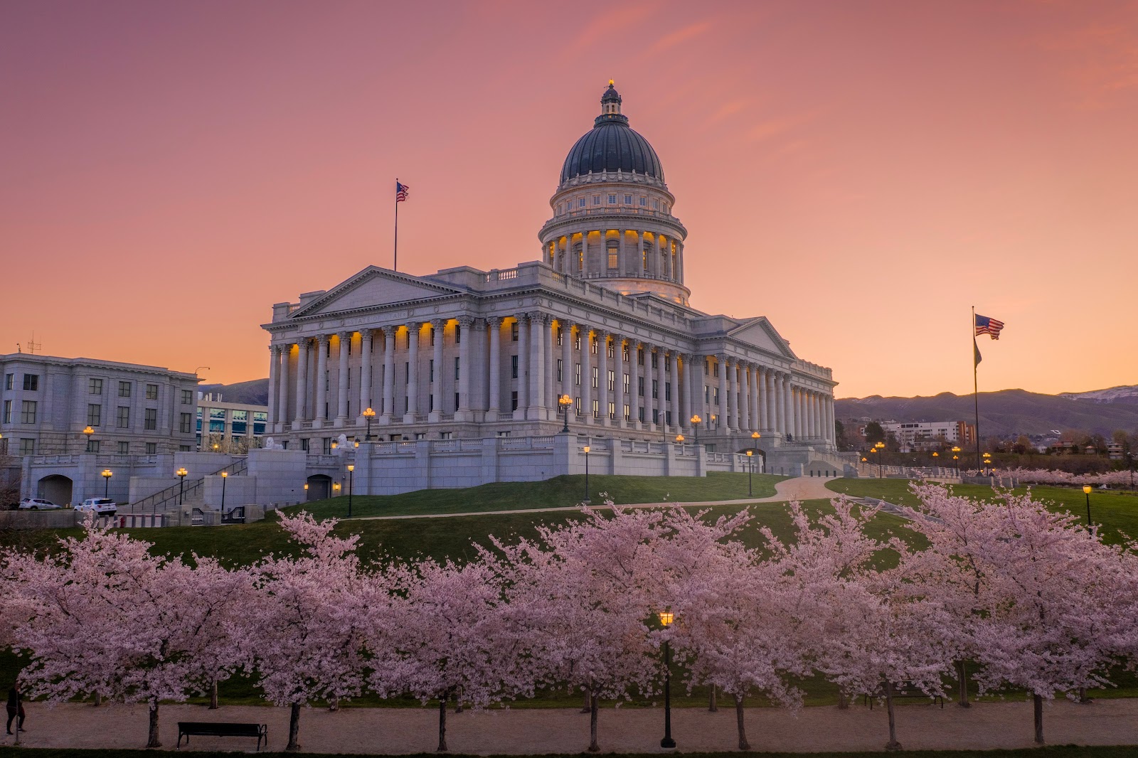 Utah State Capitol in Salt Lake City - state government office (10)