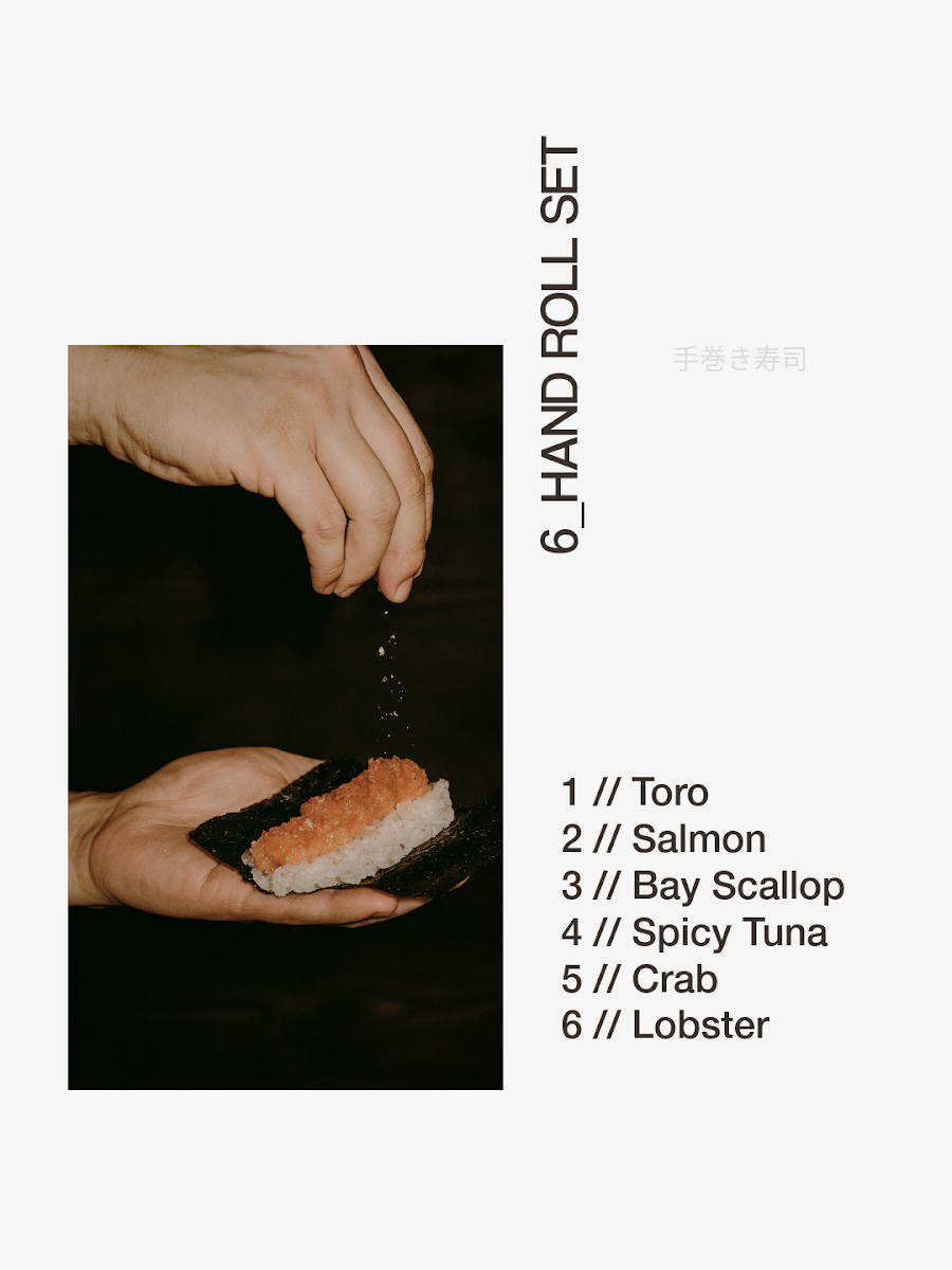 Momomaru Hand Roll Sushi in Salt Lake City - signature dining scene