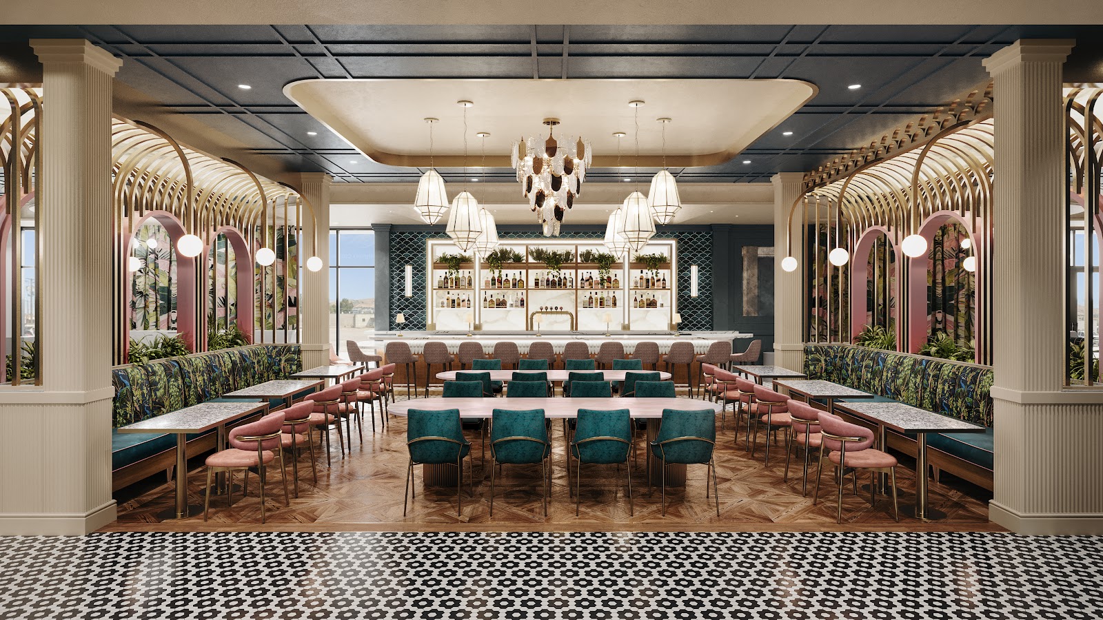 Sunday's Best Salt Lake at the Post District in Salt Lake City - signature dining scene