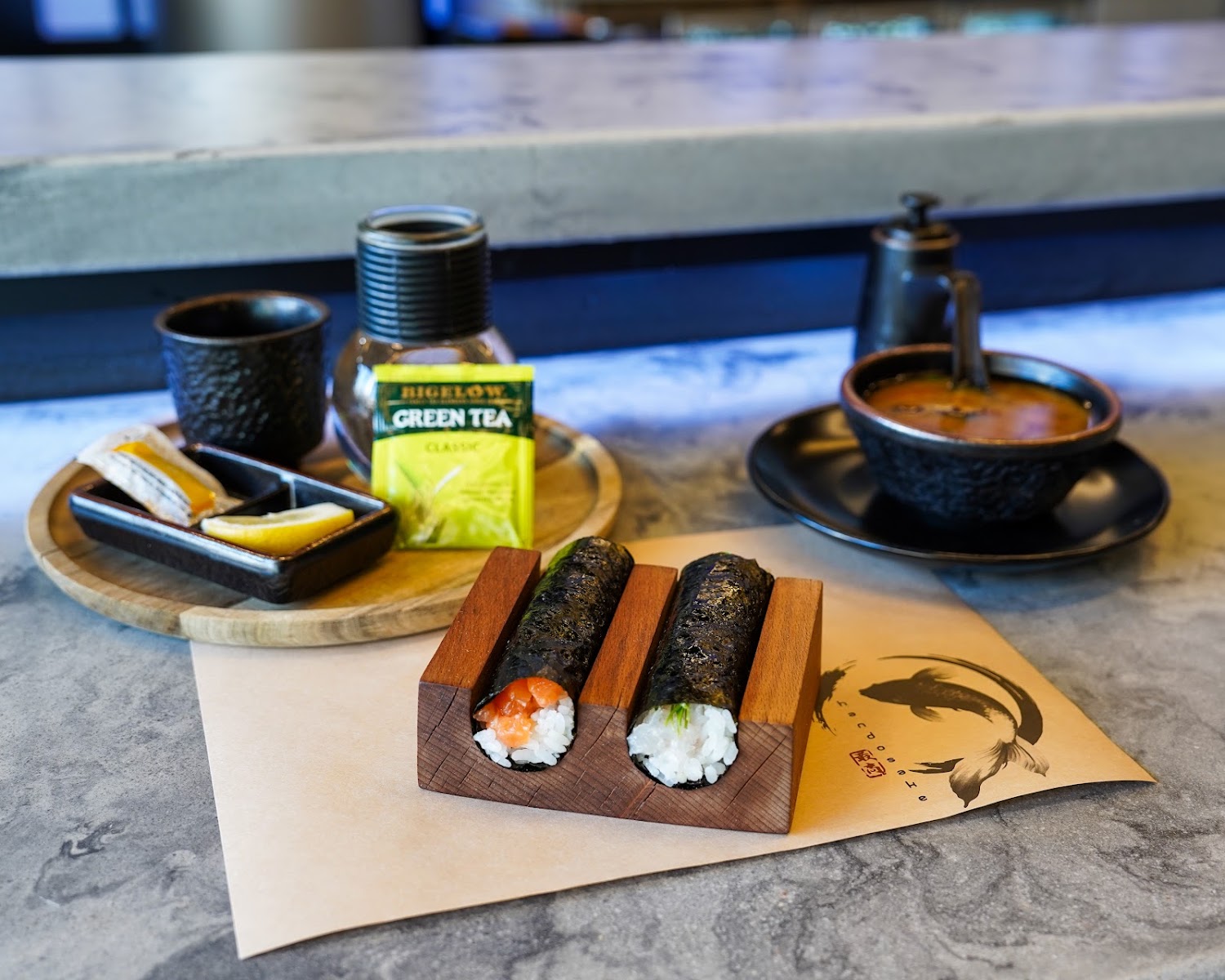 HandoSake Sushi in Salt Lake City - signature dining scene