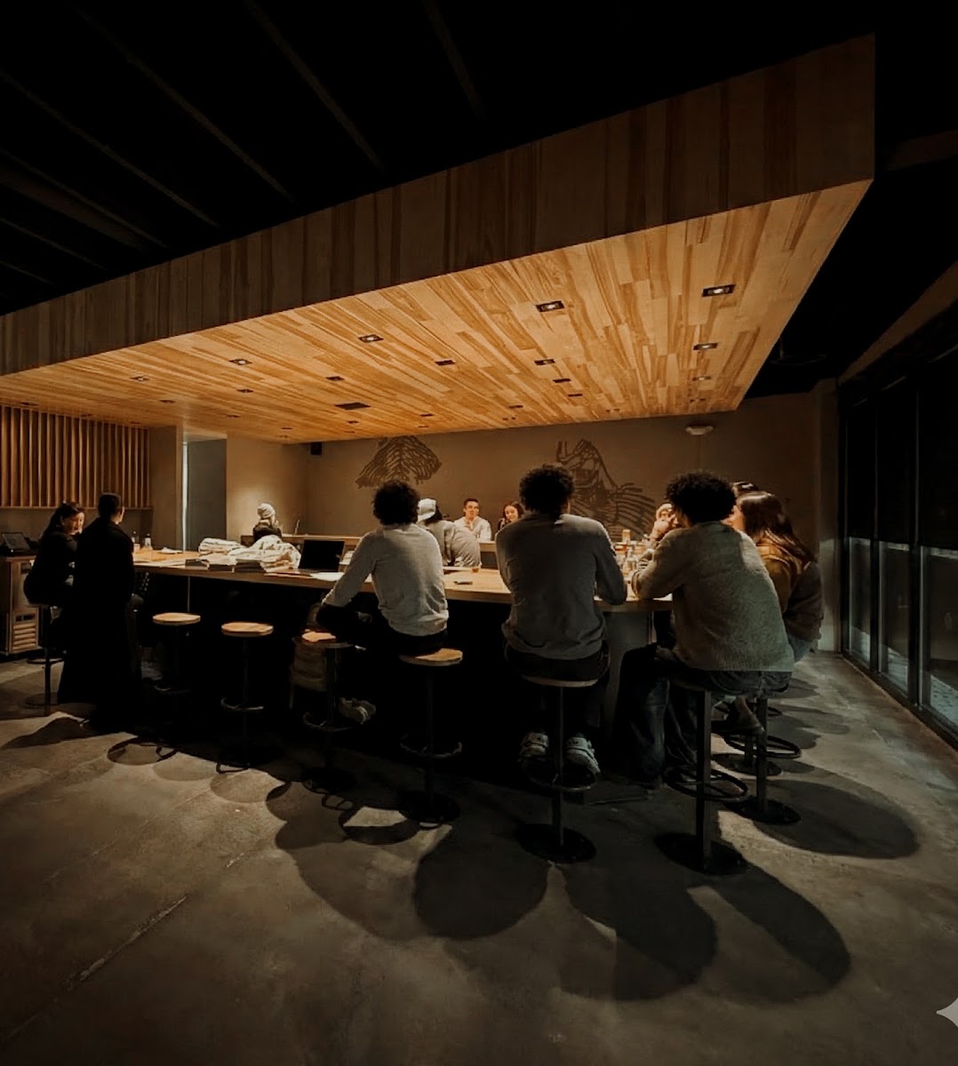 Momomaru Hand Roll Sushi in Salt Lake City - signature dining scene