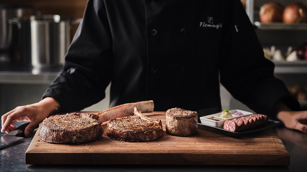 Fleming’s Prime Steakhouse & Wine Bar in Salt Lake City - signature dining scene