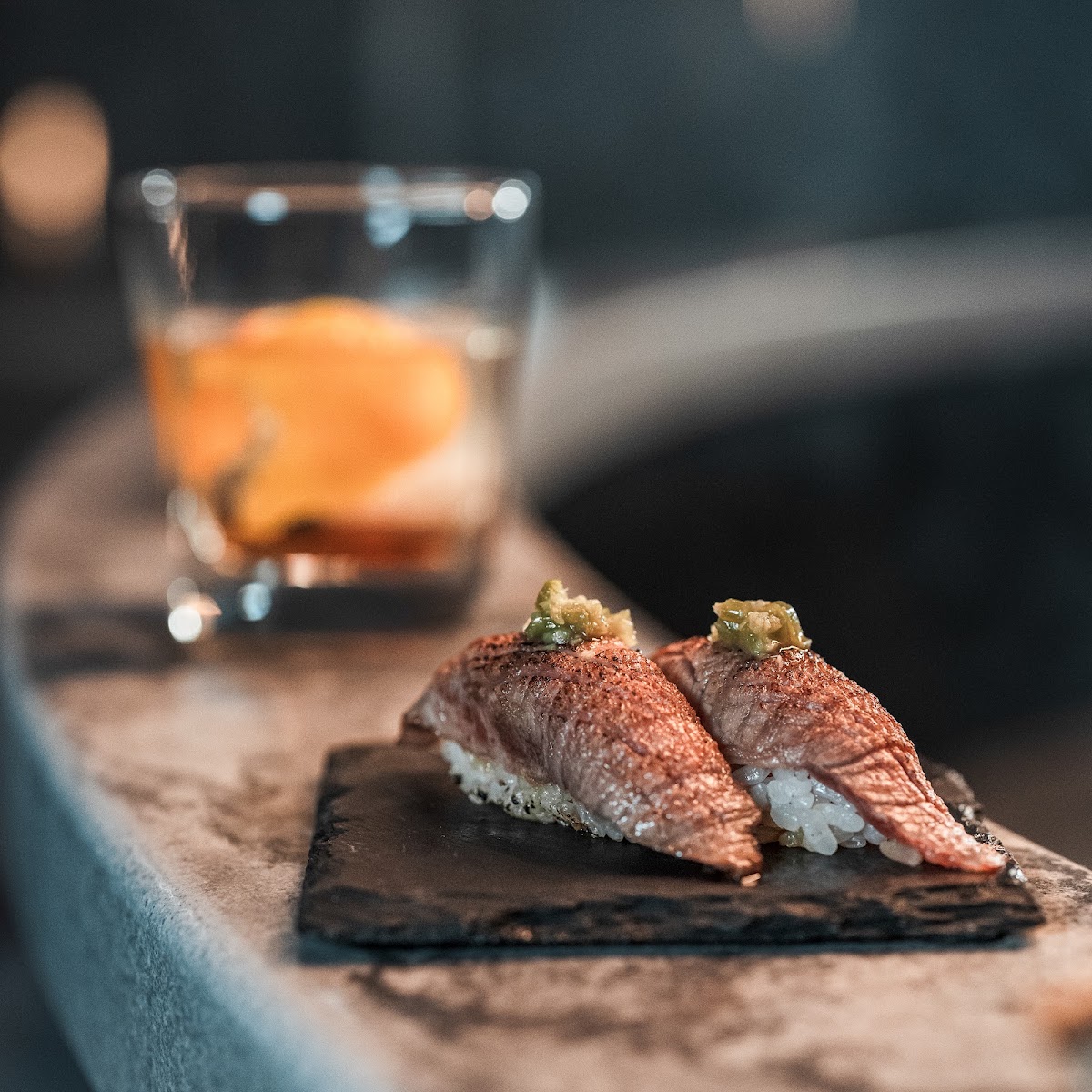 HandoSake Sushi in Salt Lake City - signature dining scene