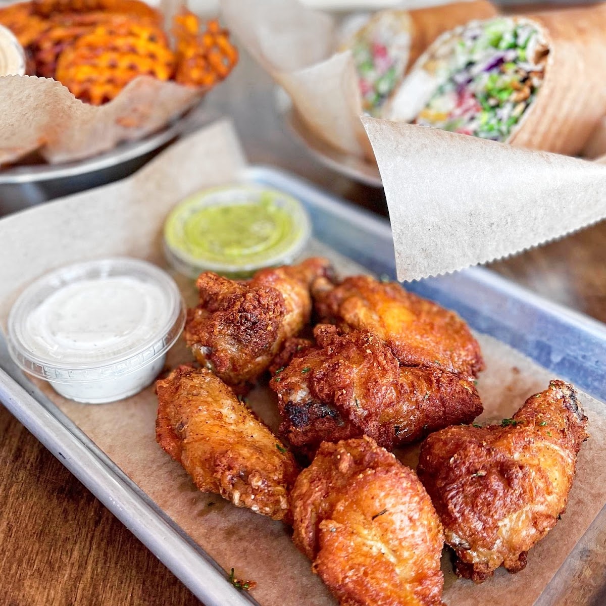 Spitz Mediterranean Street Food in Salt Lake City - signature dining scene