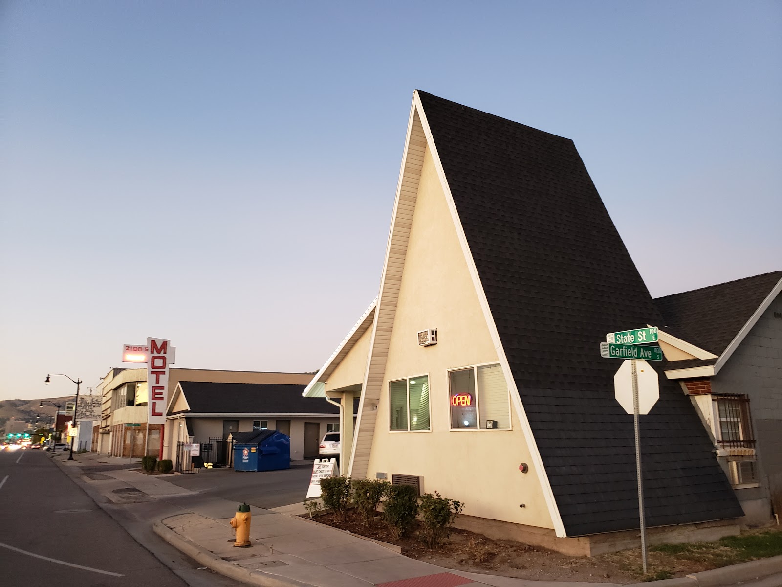 Zions Motel in Salt Lake City - exterior