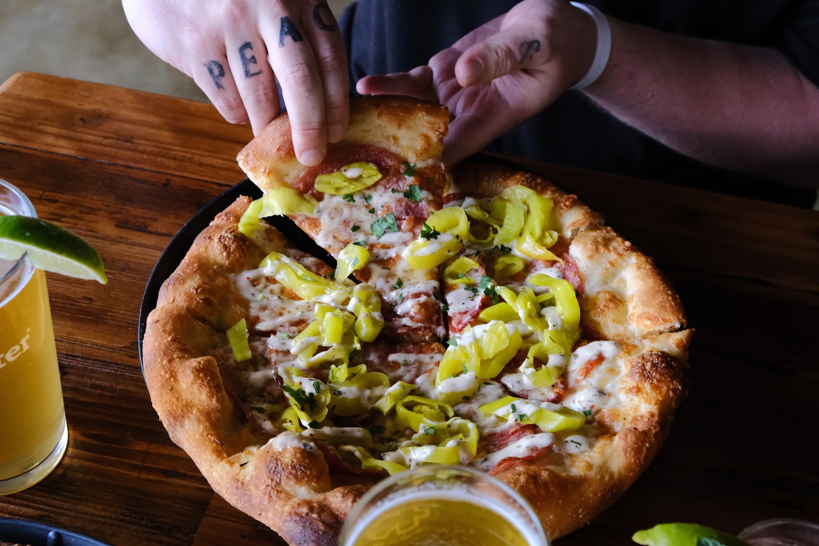 Slackwater Pizza SLC in Salt Lake City - signature dining scene