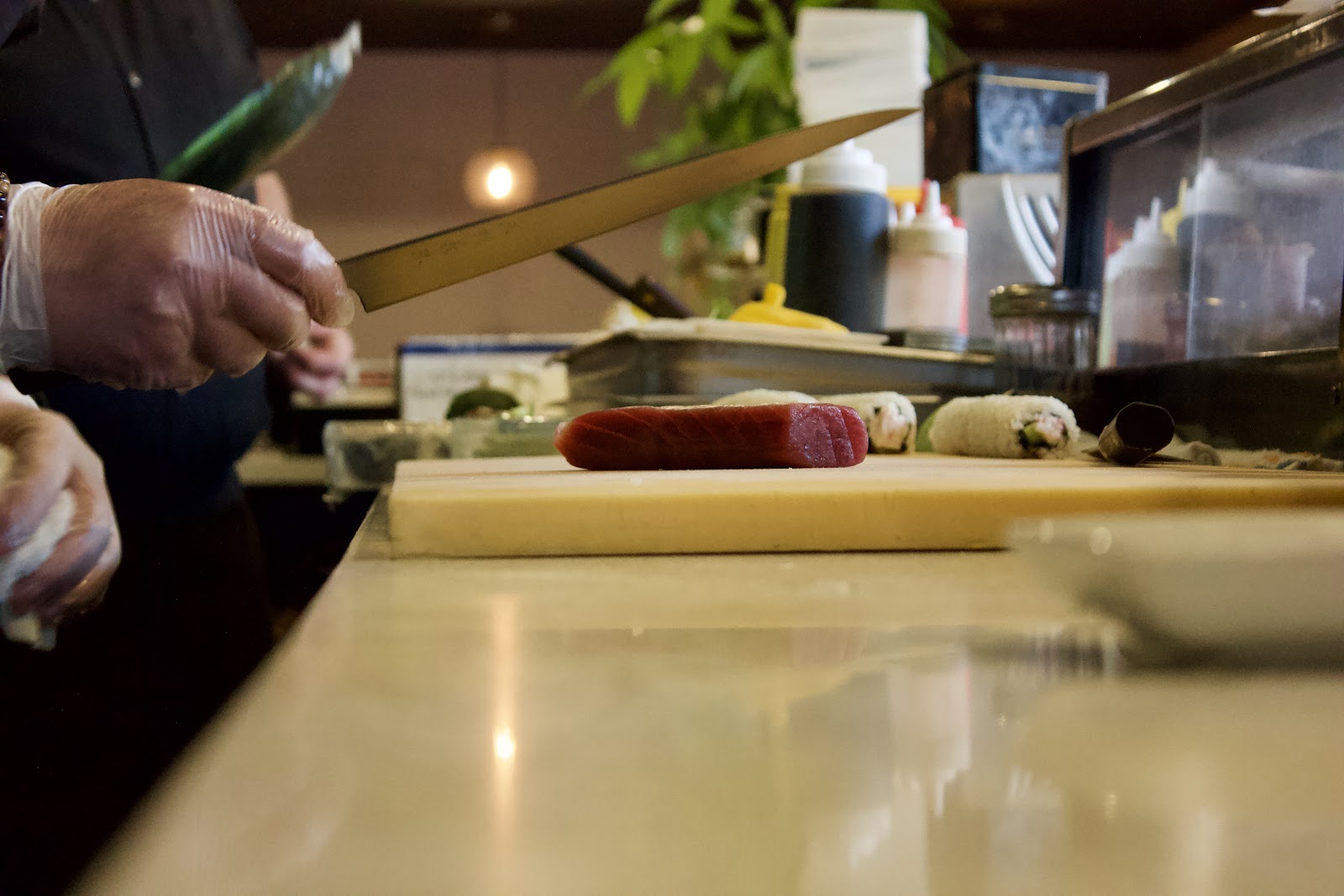Hamachi Sushi Bar in Salt Lake City - signature dining scene