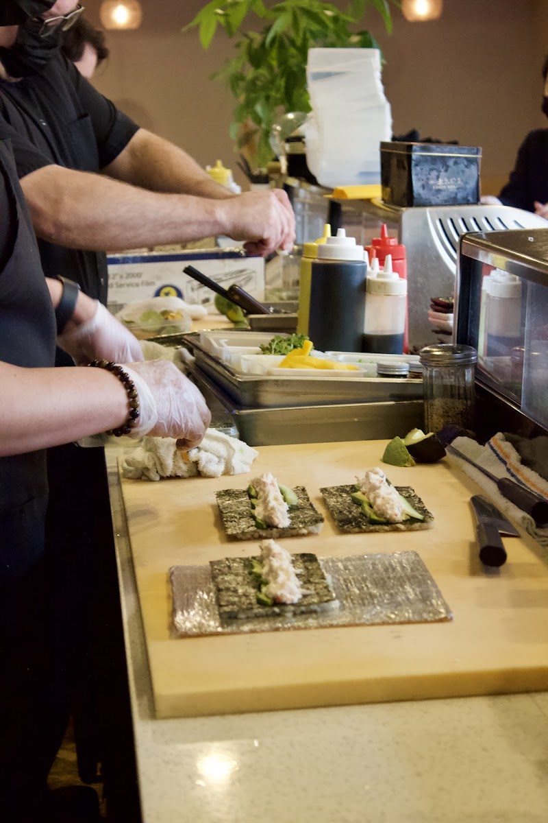 Hamachi Sushi Bar in Salt Lake City - signature dining scene