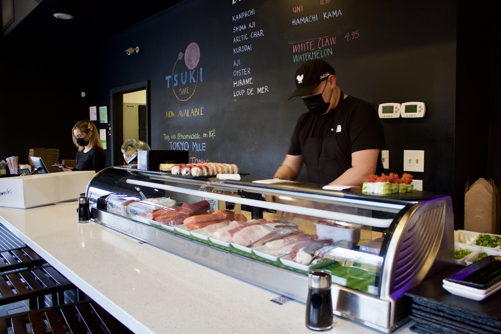 Hamachi Sushi Bar in Salt Lake City - signature dining scene