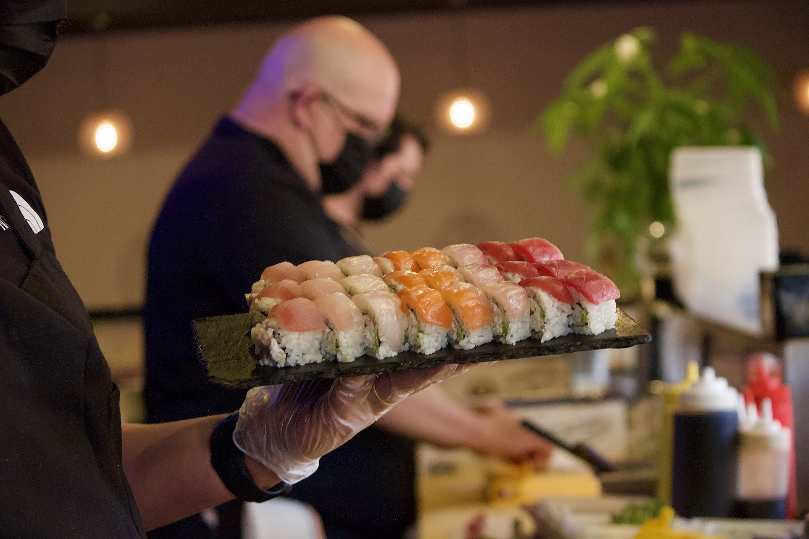 Hamachi Sushi Bar in Salt Lake City - signature dining scene