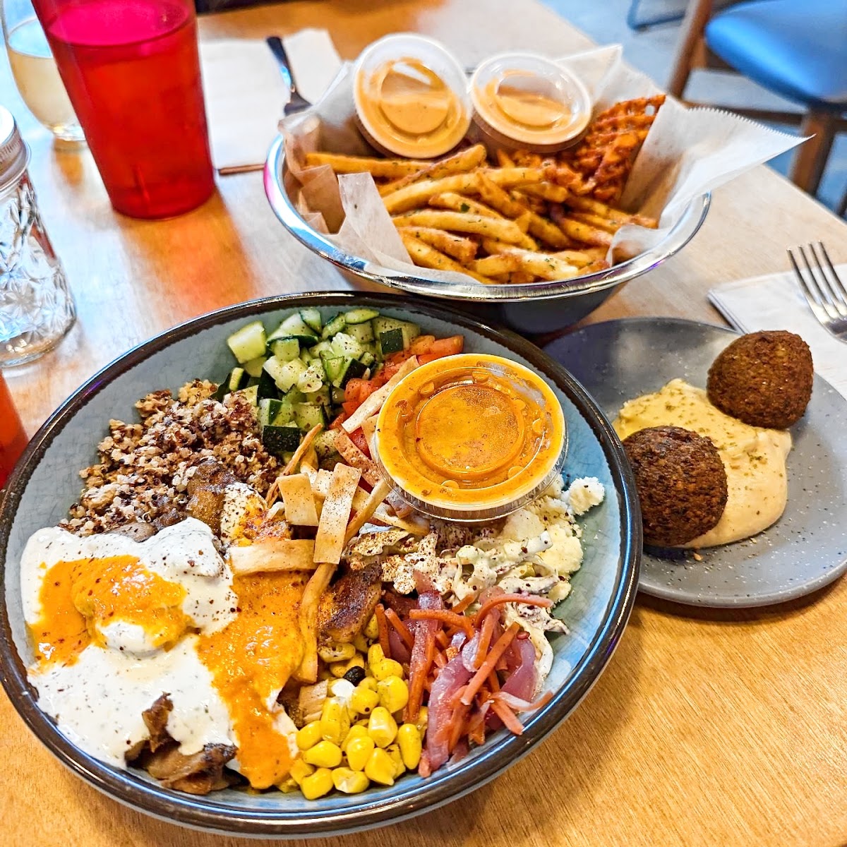 Spitz Mediterranean Street Food in Salt Lake City - signature dining scene